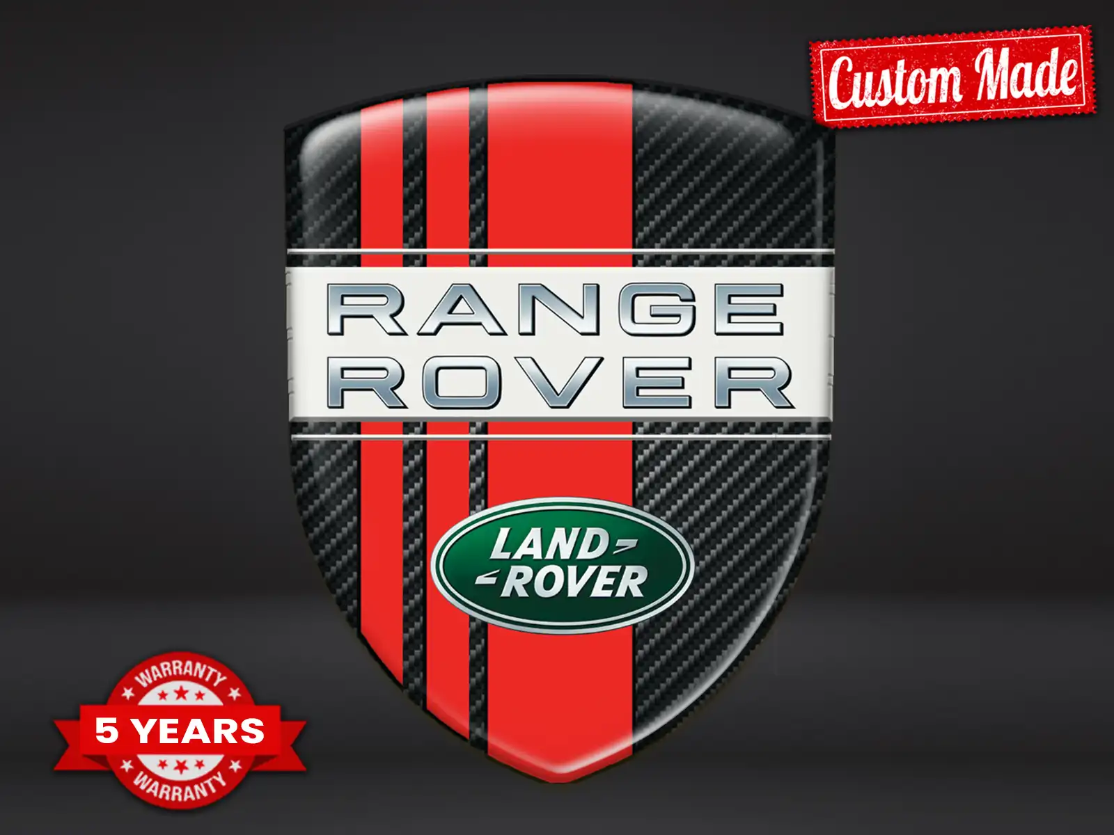 Land Rover Autoembleme Personalisierbar Stern Exklusiv Robust